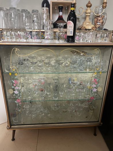 Vintage Glass/China Cabinet