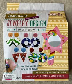 Air dry Clay Kit jewellery design
