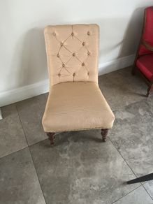 antique nursing chair