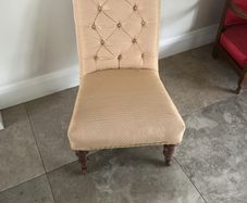 antique nursing chair