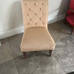 antique nursing chair