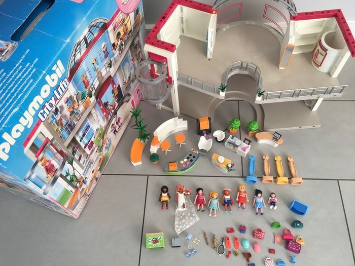 playmobile city life shopping centre