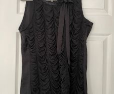 AVOCA Anthology Black Sleeveless Top -Size 14