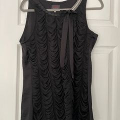 AVOCA Anthology Black Sleeveless Top -Size 14