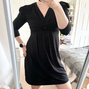 Kate Cooper black dress UK12