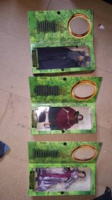 3 rare Lord of the rings collectable figures