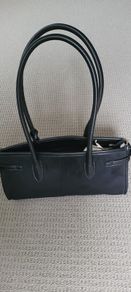 M&S Black Suede Handbag