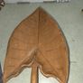 Handicrafts Carved Wooden Leaf Container Image 7