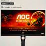 AOC 240hz gaming monitor 24.5" Image 3