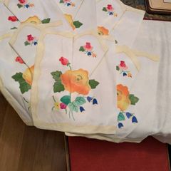 Vintage linen placemats