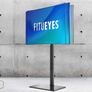 TV Stand for 32 to 60 inch Universal Swivel TV Floor Stand Height Adjustable Cable Management Easy Assembly Black (FREE POSTAGE) Image 3