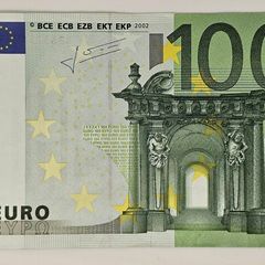 Italy 2002 100 Euro Banknote Note S Prefix