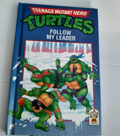 Vintage teenage ninga turtles 1990  book