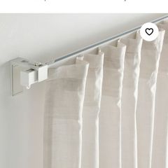 x2 curtain racks