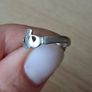 Vintage silver claddagh ring Image 3