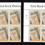 2001 Ireland Literary Anniversaries Commemorative Stamps Plate 1A1A1A1A & 1B1B1B1B Mint Never Hinged (MNH) Image 3