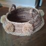 Woven Baskets with Pom poms Image 3