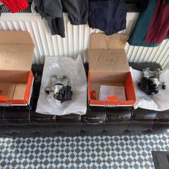 Mk7 Golf Brake caliper with adjusting element for electr. handbrake