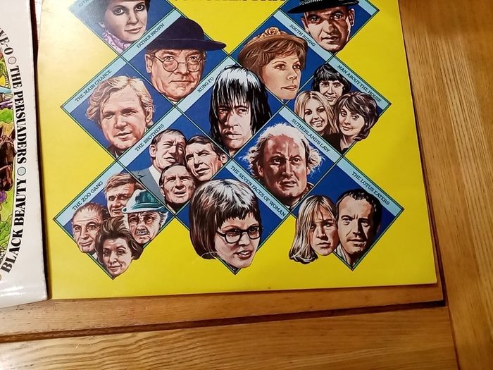 TV TIMES RECORD OF TOP TV THEMES. 1974, 75 Albums. Vinyl LP Record Compilation. 2 LPs. Jack Parnell and his Orchestra.