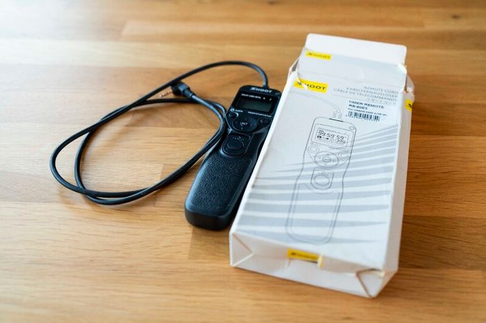 Shoot timer remote for Canon