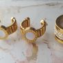 Earrings and ring set. Image 2