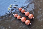 Silver earrings handmade sun stone