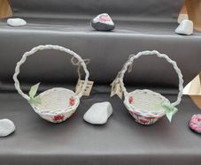 Handmade Newspaper Baskets
