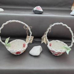Handmade Newspaper Baskets