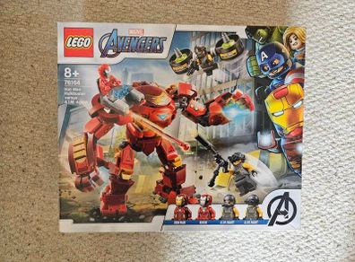 lego 76164 marvel, hulk buster vs AIM agent