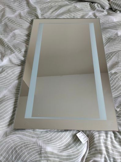 Bathroom mirror with light