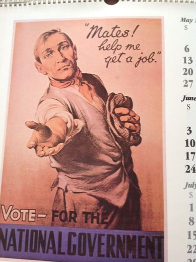 12 Vintage Advertising Prints- Government Advertising
