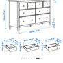 White chest of drawers Image 3