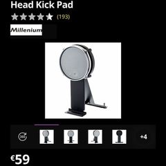 Millenium MPS-850 08" Mesh Head Kick Pad