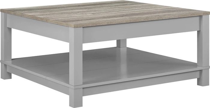 Dorel Carver Coffee Table - Grey - 5047096PCOMUK