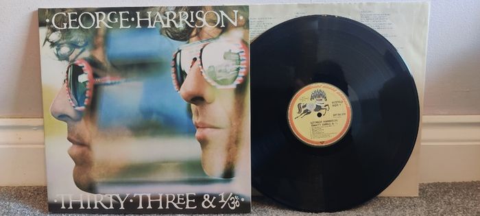 LP Vinyl Records - George Harrison - Thirty Three & 1/3