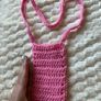 Handmade crochet phone bag Image 2