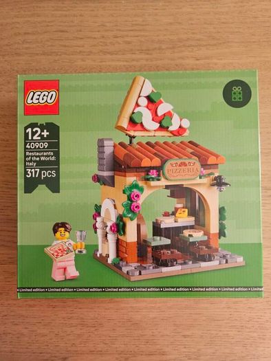 lego restaurants of the world 40909 Italy/pizzeria/pizza shop