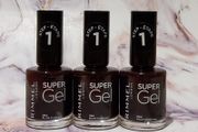 Rimmel Super Gel Nail Polish - 064 Plum Pudding - New