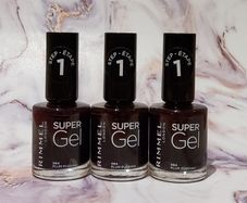 Rimmel Super Gel Nail Polish - 064 Plum Pudding - New