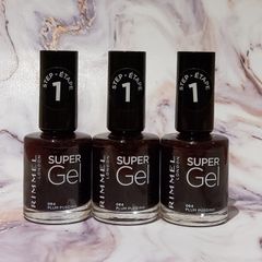 Rimmel Super Gel Nail Polish - 064 Plum Pudding - New