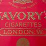 original large " Savory's "cig. Sign 1930s Image 6