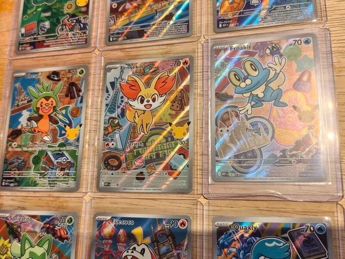 Pokemon Tcg First Partner Series 3 Complete Set Of 9