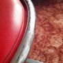 Red Leather Swivel Chair/s Image 6