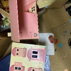 wooden dollshouse