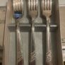 Antique nine viners dessert forks Image 3