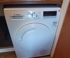 Bosch tumble dryer series 4 - white