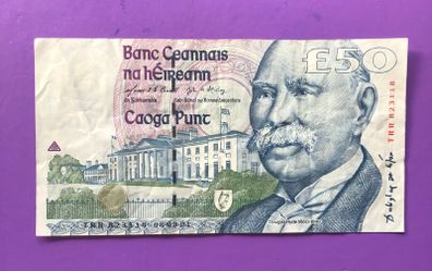 Irish fifty pound note