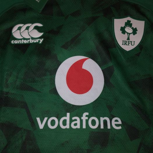 Player Issue Ireland (XL) Rugby Jersey Test Shirt IRFU Eire Irish Canterbury Green GPS World Cup St Patricks Day Paddys Day Extra