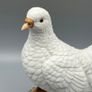 Jaffe Rose Presentation Fine Bisque Porcelain White Dove Image 2