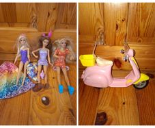 Barbie Doll & Moped Bundle